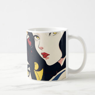 Mug Motif des filles de chats Anime