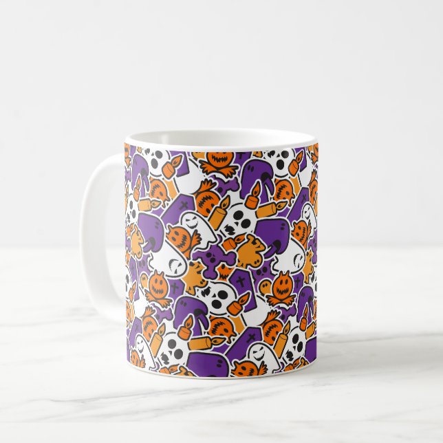 Mug Motif d'Halloween (Devant gauche)