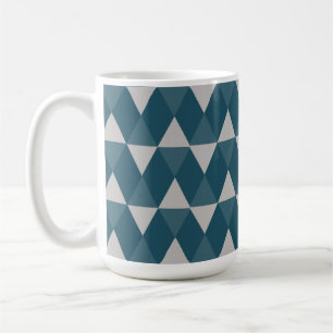 Mug Motif diamants bleus