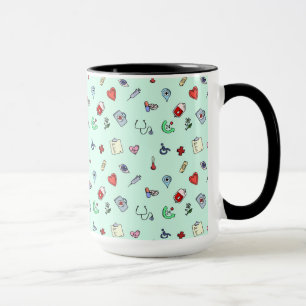 Mug Motif d'icône Médicale