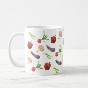 Mug Motif d'illustration végétale
