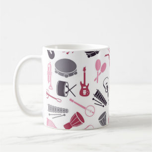 Mug Motif d'instrument de musique