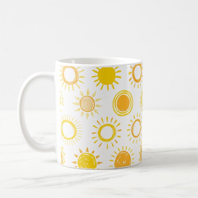 Mug Motif Doodle  (Gauche)