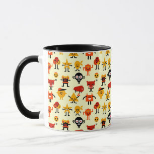 Mug Motif drôle de monstres