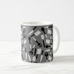 Mug Motif d'ustensiles de cuisine