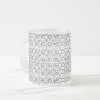 Mug Motif en ligne noire et blanche