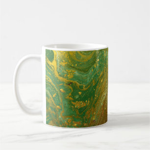 Mug Motif en marbre liquide