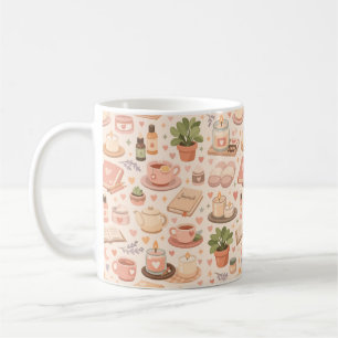 Mug Motif esthétique de soins personnels