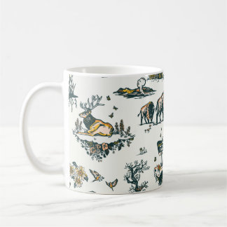 Mug Motif faunique du parc national Yellowstone