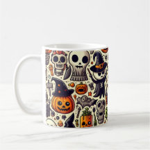 Mug Motif festin mignonne d'Halloween