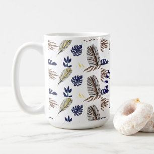 Mug Motif feuille moderne