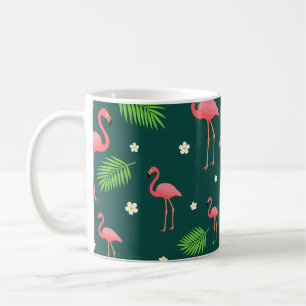 Mug Motif Flamant Tropical