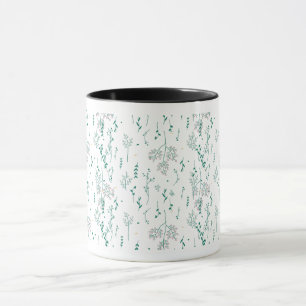 Mug motif fleur sauvage