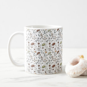 Mug Motif Fleur sauvage vintage
