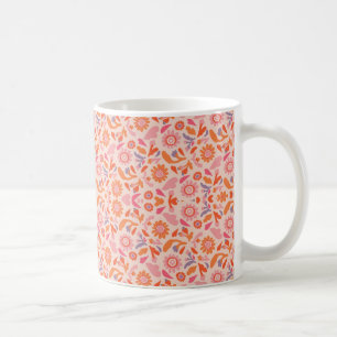 Mug Motif floral