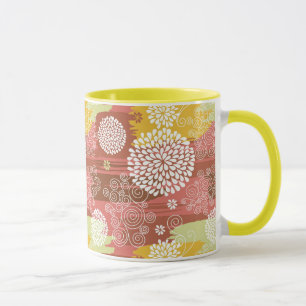 Mug Motif floral 2