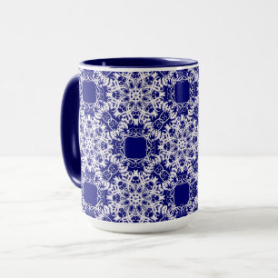 Mug motif floral victorien