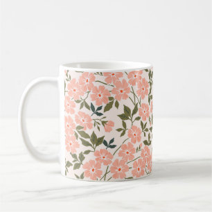 Mug Motif floral vintage et tendance. Nb