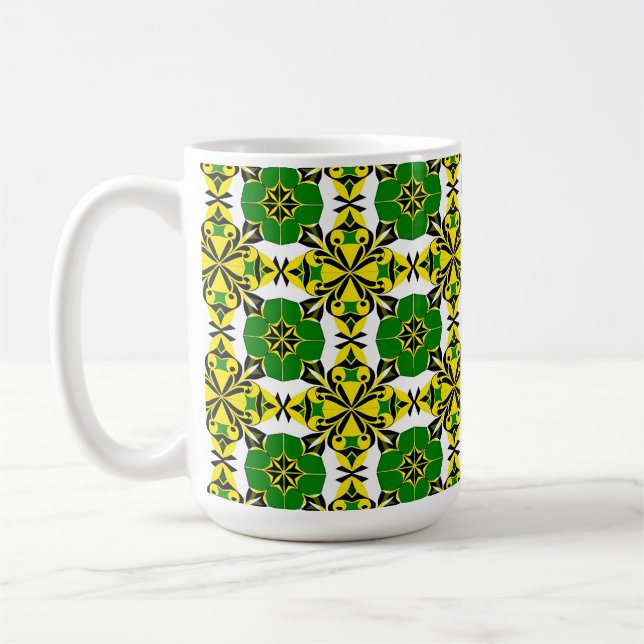 Mug Motif géométrique Abstrait (Gauche)