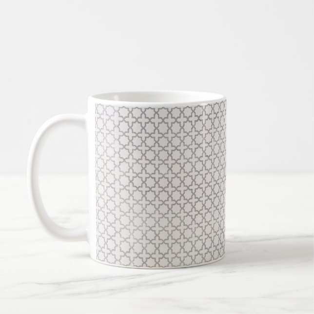 Mug Motif géométrique beige islamique (Gauche)