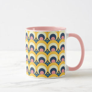 Mug Motif géométrique de cercle