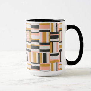 Mug Motif géométrique de forme