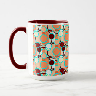 Mug Motif géométrique en demi-teinte