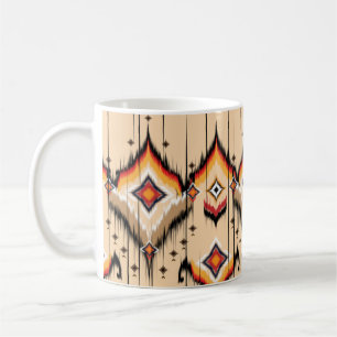 Mug motif géométrique ethnique Abstrait, illustration