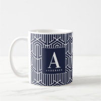 Motif géométrique initial/monogramme