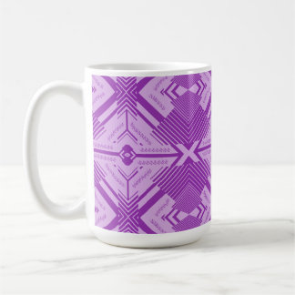 Mug Motif géométrique sans couture Chevron d'art abstr
