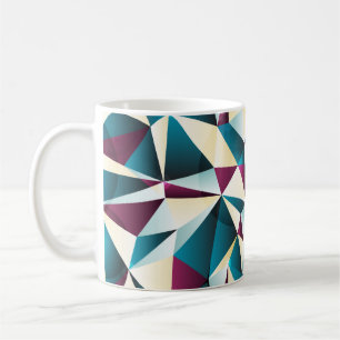 Mug Motif géométrique sans couture. illustration vinta