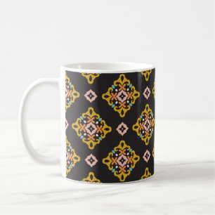 Mug Motif géométrique transparent. texture Abstraite