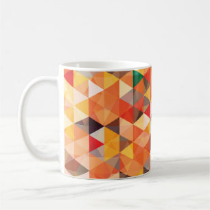 Mug Motif géométrique triangulaire Abstrait