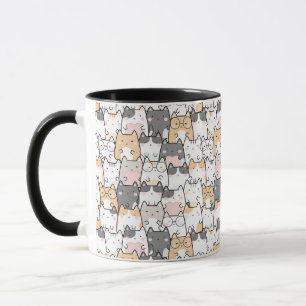 Mug Motif Kawaii Cute Cats