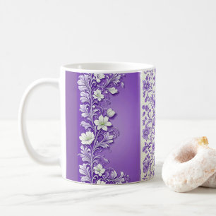 Mug Motif Lilac ornemental
