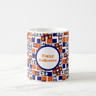 Mug motif ludique sur le thème de l'Halloween