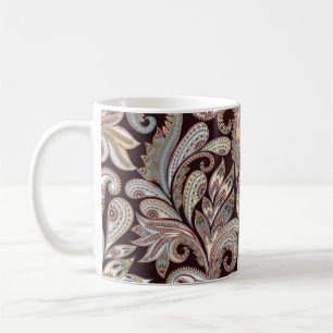 Mug Motif lumineux sans couture avec cachemire orné