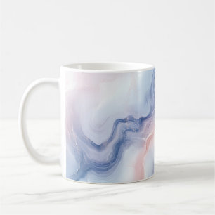 Mug 🎨 Motif Marbré Pastel Doux et Élégant 🎨