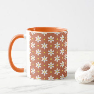 Mug Motif Marguerite Blanche