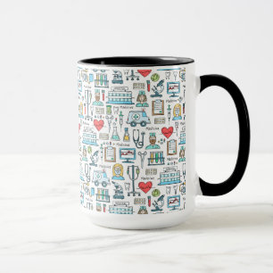 Mug Motif Médicale de conception