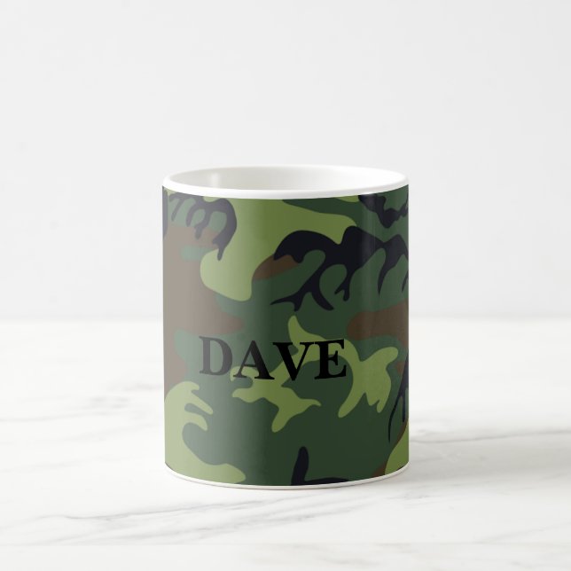Mug Motif militaire personnalisé (Centre)