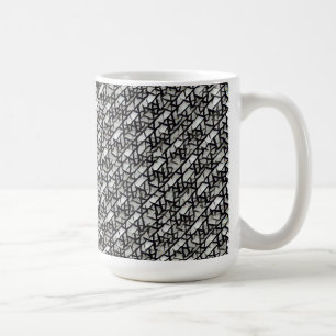 Mug Motif numérique géométrique abstrait moderne 1272