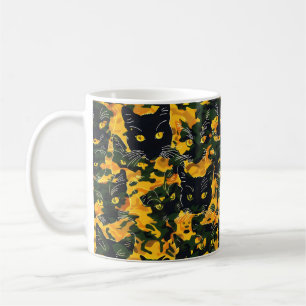 Mug Motif Orange Chat
