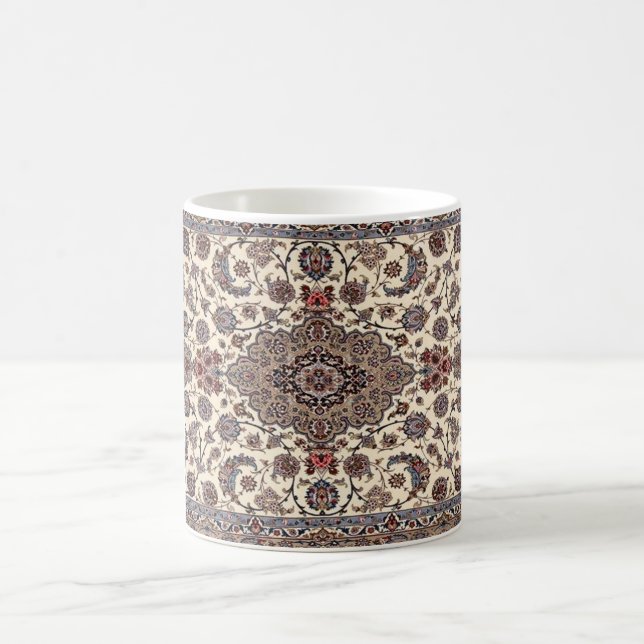 Mug Motif oriental floral perse de tapis (Centre)