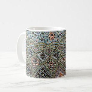 Mug Motif persan de carreau de céramique
