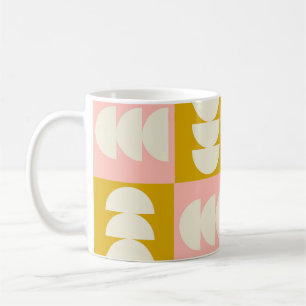 Mug Motif rétro moderne et géométrique du milieu du si