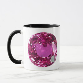 Mug Motif rose Gemstone