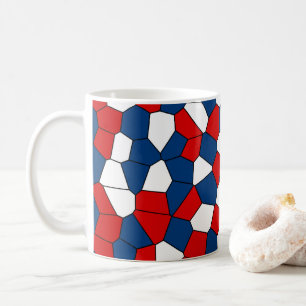 Mug Motif Rouge Bleu Blanc