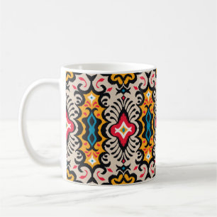 Mug Motif sans couture avec ornement de cachemire
