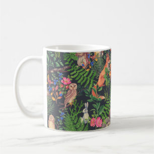 Mug Motif sans couture dessiné à la main avec aquare